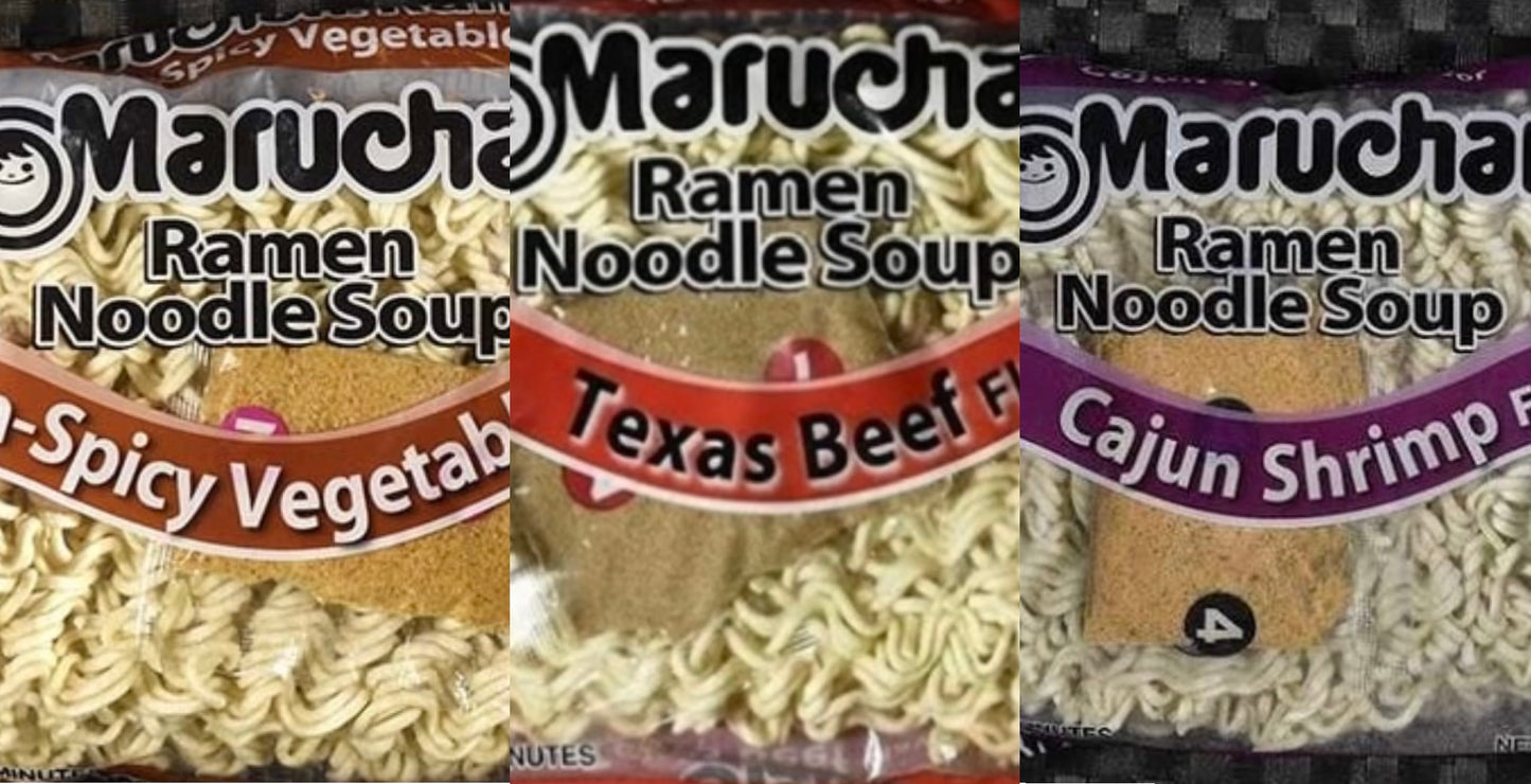 Commissary Variety Ramen Flavor Sampler (6 Pack)