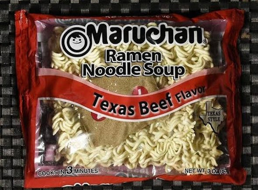 Maruchan Texas Beef RARE Prison Edition Flavor (30 Pack)