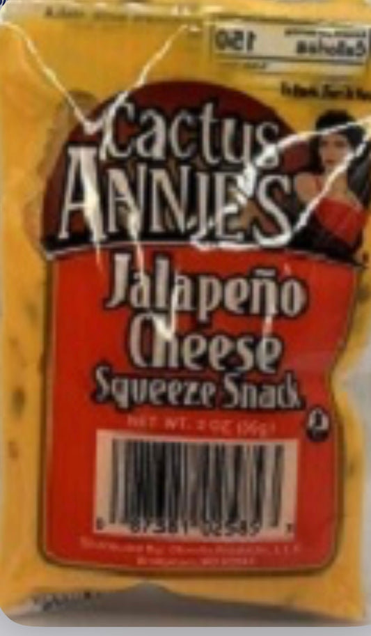 Jalapeño Cheddar Cheese Squeeze Cactus Annie